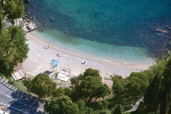Ferienwohnung Mit Pool Kroatien Mit Meerblick Und Pool Lovran Luaran gambar